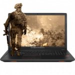 Laptop Gaming ASUS ROG GL753VD-GC042T cu procesor Intel® Core™ i7-7700HQ pana la 3.80 GHz, Kaby Lake, 17.3", Full HD, IPS, 8GB, 1TB, DVD-RW, nVIDIA® GeForce® GTX 1050 4GB, Windows 10, Black
