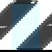 SSD extern Transcend ESD410C, 4TB, USB-C, albastru închis