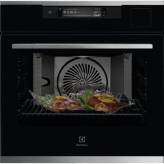 Cuptor incorporabil Sous Vide Electrolux KOAAS31WX cu autocuratare cu abur A++ 70 l Negru Cuptor incorporabil Sous Vide Electrolux KOAAS31WX cu autocuratare cu abur A++ 70 l Negru
