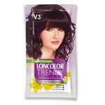 Vopsea de Par Semipermaneta, LONCOLOR Trendy Colors Rock Violin V3, Fara Amoniac, Violet, 50 ml