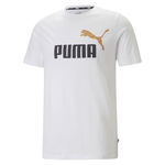 ESS+ 2 Col Logo Tee PUMA White-dark nigh, Puma