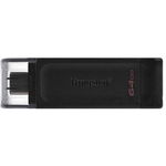 Memorie USB FLASH DRIVE 64GB DT70 USB 3.2 TIP C, Kingston