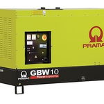 Generator de curent stationar insonorizat 7.5 kW, GBW10Y - Pramac