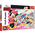 Puzzle Trefl Maxi Disney Minnie Mouse, Concediul lui Minnie 24 piese, Trefl