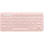 Tastatura Wireless Multi-Device K380, Roz, Bluetooth, Qwerty Layout, Compatibila Cu Windows, Mac, Chrome OS, Android, iOS, Apple Tv