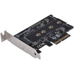 Suport M2 1x M-Key 2x SATA  PCIe 4.0 x4 / x8 / x16, Silverstone