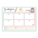 Planner A4 tygodniowy Pusheen BPSA40023