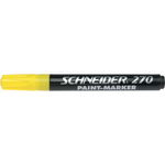 Marker cu vopsea Schneider 270, 1-3 mm, Alb