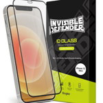 Folie Protectie Sticla Securizata Ringke 3D Premium Invisible Screen Defender 8809758103351 pentru Apple iPhone 12 mini (Transparent), Ringke