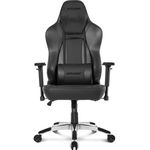 Scaun Gaming Office Obsidian Negru/Carbon, AKRacing