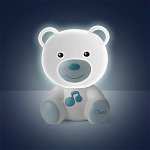 Chicco Dreamlight Bear lampă de veghe cu melodie Blue 0 m+ 1 buc, Chicco