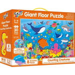 Puzzle de Podea Galt Numaram Animalute Marine 30 Piese, Galt