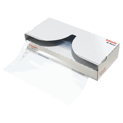 Dispenser cu folii de protectie Esselte A4 55 microni 40 bucati/set, Esselte