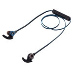 Casti Bluetooth Sport, Soundvox(TM) AMW-810 Wireless, In-ear cu microfon, Sweatproof, Albastre, Inter-Line Company SRL