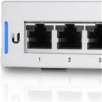Switch UniFi US-8-60W Managed L2 Gigabit Ethernet (10/100/1000) Power over Ethernet (PoE) Grey, Ubiquiti