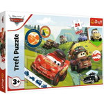 Puzzle Trefl Maxi, Disney Cars, Masinutele fericite, 24 piese