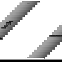 Combina Frigorifica Samus SCX506NFDE Clasa E 324L Lumina LED Termostat electronic Usi reversibile Inox