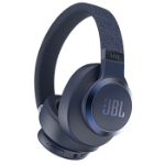 Casti Stereo JBL Live 660NC, Noise Cancelling, Bluetooth, Microfon, Asistent Vocal (Albastru)