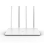 Router Wi-Fi Xiaomi Mi 3, Gigabit, Dual Band 2.4GHz/5GHz, 128MB RAM, 4 antene, Alb