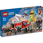 LEGO City - Unitatea de comanda a pompierilor 60282