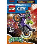 LEGO® City Motocicleta de cascadorie pentru wheelie 60296
