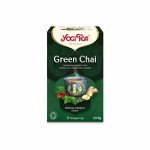 Ceai BIO verde, 17 pliculete x 1,8g (30,6g) Yogi Tea, Yogi Tea
