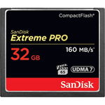 CompactFlash Extreme PRO 32GB VPG-65 160 MB/s, SanDisk