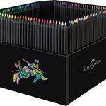 Creioane colorate, 100buc/set, Black Edition, Faber-Castell, Faber-Castell