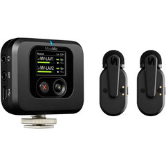 Set 2 microfoane wireless Shure MV-TWO-KIT-Z6, raza 30m, frecventa 50-20000Hz, negru, 308x38x101mm
