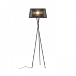 BOULOGNE Lampa podea negru 230V E27 28W, rendl light studio
