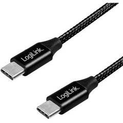 Cablu de date Logilink CU0153, USB-C - USB-C, 0.3m, Red Cablu de date Logilink CU0153, USB-C - USB-C, 0.3m, Red