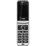 Telefon mobil MaxCom Comfort MM831, Ecran 2.4 inch, Camera 2 MP, Buron SOS, Lanterna, Radio FM, Single Sim, 3 G, Negru