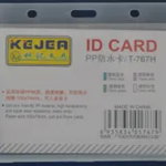 Suport PP water proof, pentru carduri, 105 x 74mm, orizontal, 5 buc/set, KEJEA - transparent, Kejea