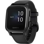 Ceas smartwatch Garmin Venu Sq, Music Edition, Negru, Garmin