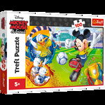 Puzzle Trefl Disney Mickey Mouse, Mickey pe terenul de sport 100 piese, Trefl