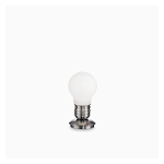 Veioza Luce Bianco, 1 bec, dulie E27, D:150mm, H:300mm, Alb, Ideal Lux