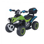 ATV copii, Quad, de teren Electric Globo a, Cumulator 6V verde, Cu albastru