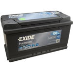 Baterie auto EXIDE Premium EA1000, tensiune 12 V, amperaj 100 Ah, curent pornire 900 A