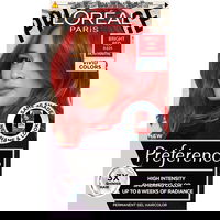 L'Oréal Préférence Vopsea de păr Vivid Colors, 8.624 Bright Red