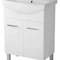 Set dulap baie cu 1 usa si lavoar inclus