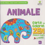 Animale. Carte de colorat ZEN, Gama