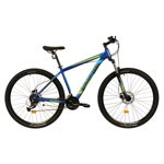 Bicicleta MTB Colinelli COL27, Marimea M, 29 inch, Albastru, Schimbator Shimano Altus, 24 Viteze, Cadru Aluminiu, Frane pe Disc, Colinelli