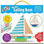 Wooden Sailing Boat - Kit Barca din Lemn cu Vele