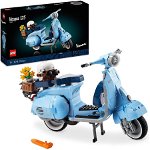 Jucarie 10298 Creator Expert Vespa 125 Construction Toy (Model Kit, Vintage Italian Scooter, Build and Display Set for Adults), LEGO