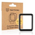 Folie de protectie smartwatch Tactical, Glass Shield 5D pentru Apple Watch 7 41mm, Negru, Tactical