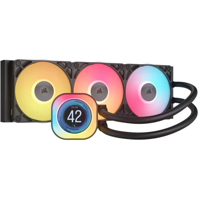 Cooler procesor lichid 360 AIO Corsair LCD RGB iCUE LINK TITAN RX