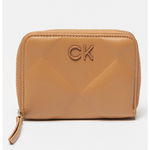 Portofel pentru femei Calvin Klein Re-Lock Quilt Za Wallet Md K60K610785 Maro, Calvin Klein