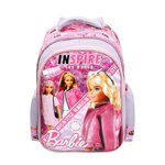 Ghiozdan cu 2 compartimente Inspire The World, Barbie, Barbie