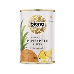Ananas bucati in suc de ananas Bio 400g Biona, Organicsfood