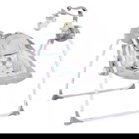 Leagan electric cu conectare la priza Baby Swing+ Pink, CANGAROO